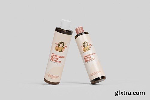 Shampoo Bottle Mockup 9DHEW9A