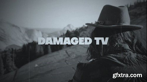 Videohive Damaged TV Looks 47621736