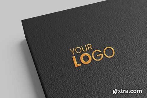 Gold Logo Mockup NX66AQJ