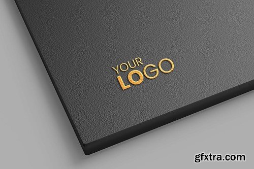 Gold Logo Mockup NX66AQJ