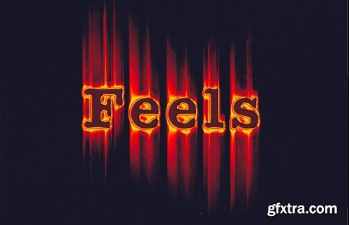 Feels Glowing Editable Text Effect SNUU6V6