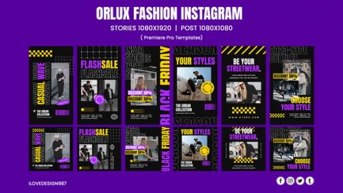 Videohive - Orlux Fashion Instagram Template | MOGRT Files - 47564608 - 47564608