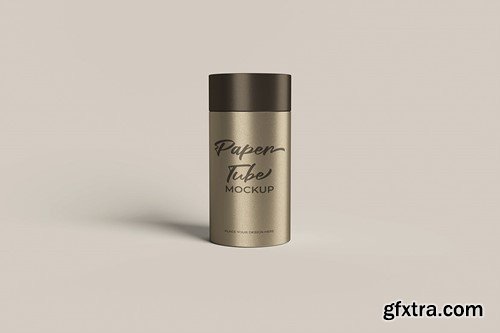 Paper Tube Mockup 389ZTXT