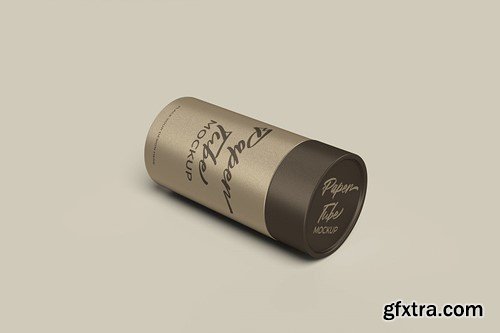 Paper Tube Mockup 389ZTXT