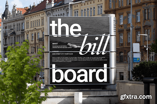 The City Billboard Mockup LMUDGR7