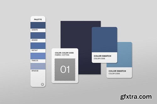 Color Palette Pantone Mockup 8Z8HCQM