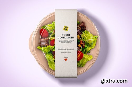 Food Container Mockup 4W9BAPD