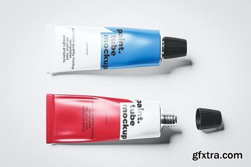 Paint Tube Mockup CUD2G8N