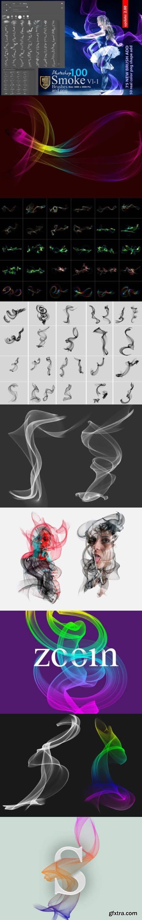 Smoke Photoshop Brushes