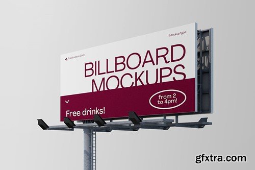 Advertising Billboard Mockup HRY6KBQ