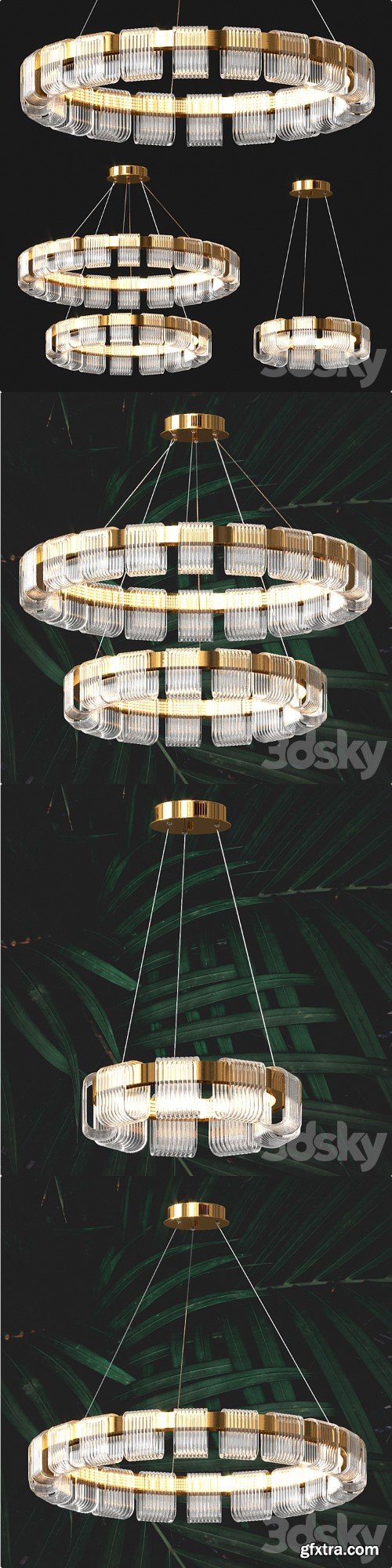 Saturno LED Chandelier