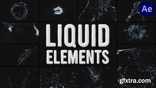 Videohive Liquid Elements for After Effects 47602633
