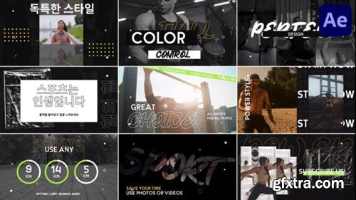 Videohive Fitness Gym Promo for After Effects 47565037