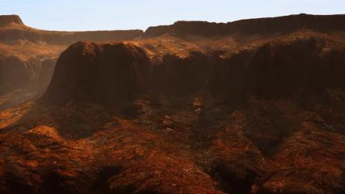 Videohive - Scenic View of Sunrise in Grand Canyon National Park - 47581603 - 47581603