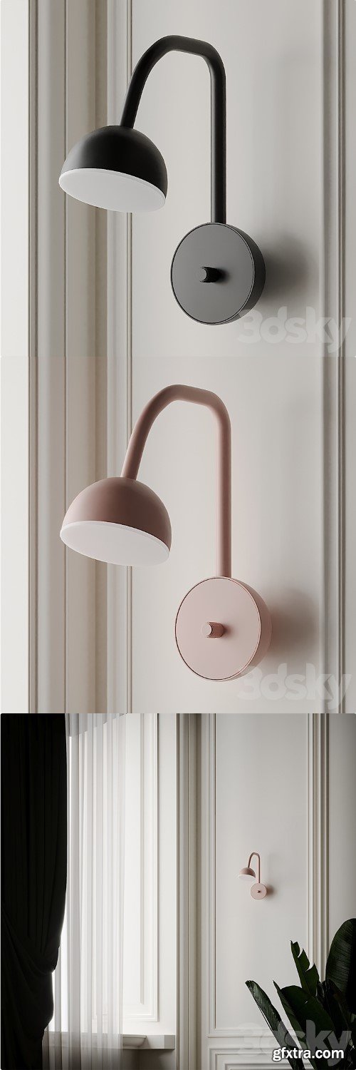 Blush Wall Sconce by Northern