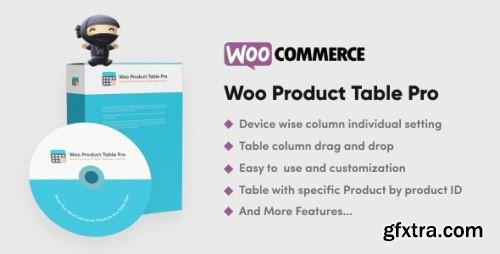 CodeCanyon - Woo Product Table Pro - WooCommerce Product Table view solution v8.3.0 - 20676867 - Nulled