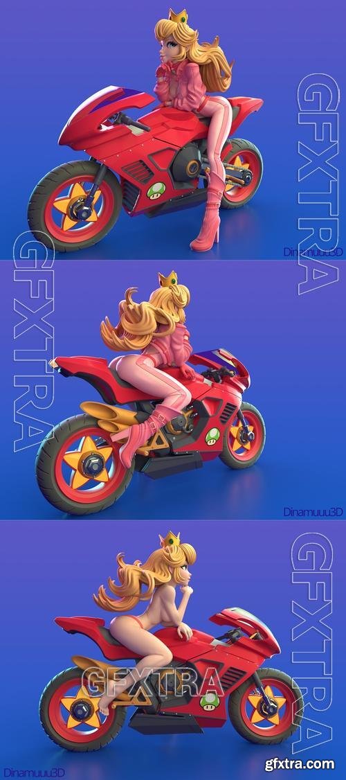 Dinamuuu 3D - Peach and Bonus &ndash; 3D Print Model