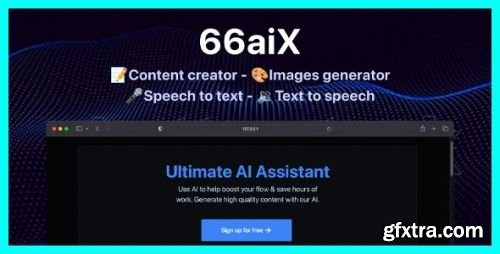 CodeCanyon - 66aix - AI Content, Chat Bot, Images Generator &amp; Speech to Text (SAAS) v15.0.0 - 43606970 - Nulled