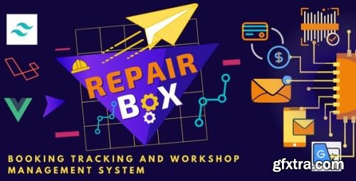 CodeCanyon - Repair box - Repair booking,tracking and workshop management system v1.0.2 - 33436740 - Nulled