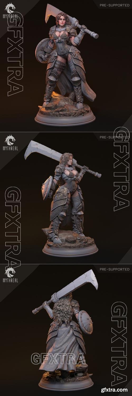 Mytheral Games - Untrin Dark Valkyrie &ndash; 3D Print Model