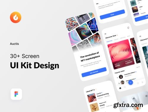 Auctis - NFT Marketplace UI KIT Ui8.net