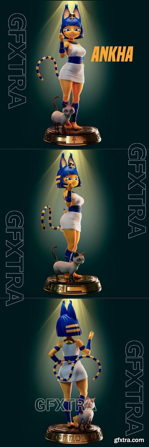 Officer Rhu - Ankha &ndash; 3D Print Model