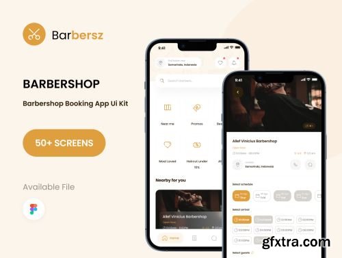 Barbersz UI Kit Ui8.net