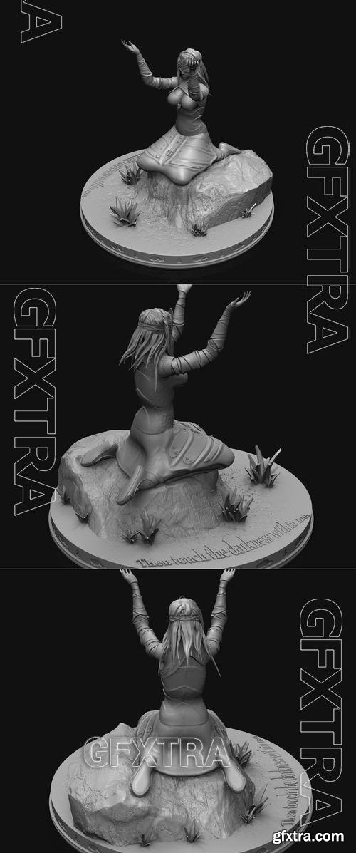 Fire Keeper Dark Souls &ndash; 3D Print Model