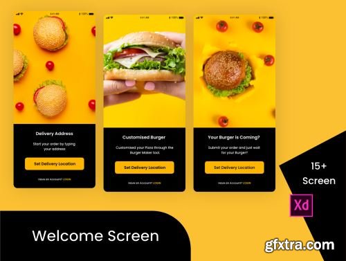 Burger App Ui8.net