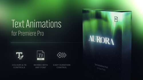 Videohive - Titles for Premiere Pro | Aurora - 47600397 - 47600397