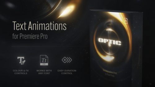 Videohive - Titles for Premiere Pro | Optic - 47600555 - 47600555