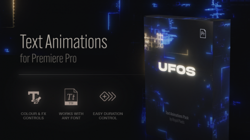 Videohive - Titles for Premiere Pro | UFO - 47600581 - 47600581