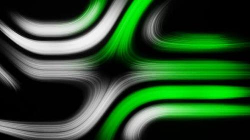 Videohive - White And Green Abstract Particle Motion Background Vj Loop In HD - 47574158 - 47574158