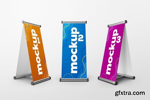 Advertising Stand Mockup Q5594SF