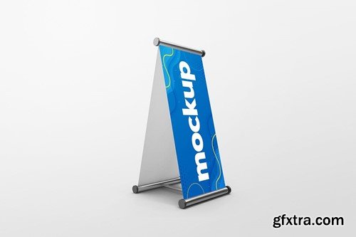 Advertising Stand Mockup Q5594SF