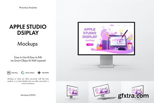 Apple Studio Display Mockups 232959B