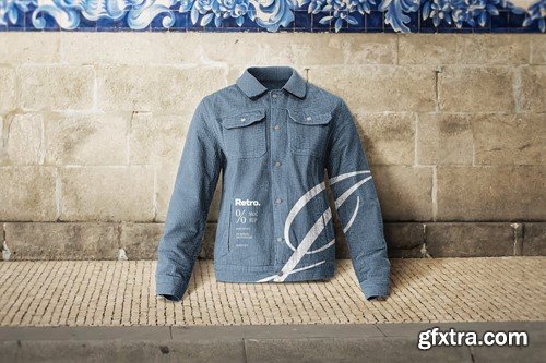 Streetwear Jacket Mockup WNXP63H