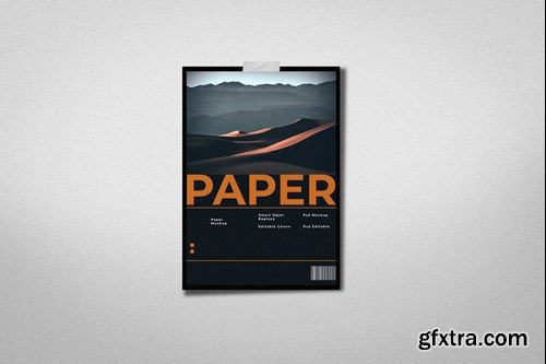 A4 Paper Mockup VLXLY3L