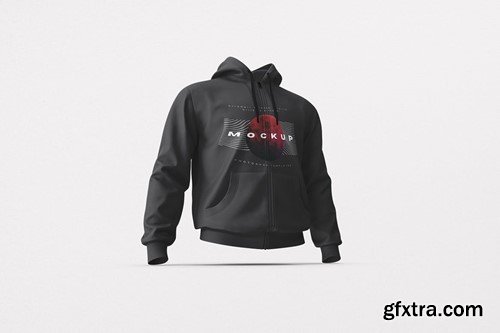 Black Hoodie Mockup U4C496E