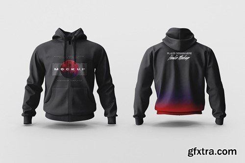 Black Hoodie Mockup U4C496E