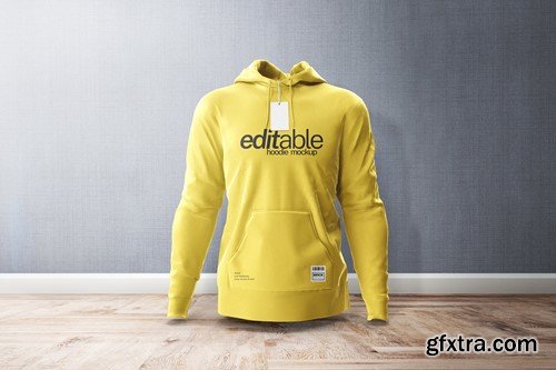 Branding Men Hoodie Mockup Z4EZD9M