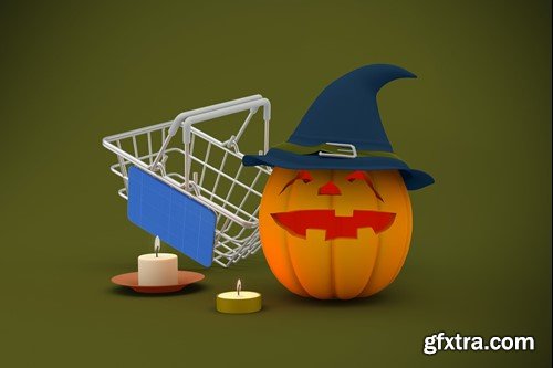 Halloween Shopping HB2R7KH