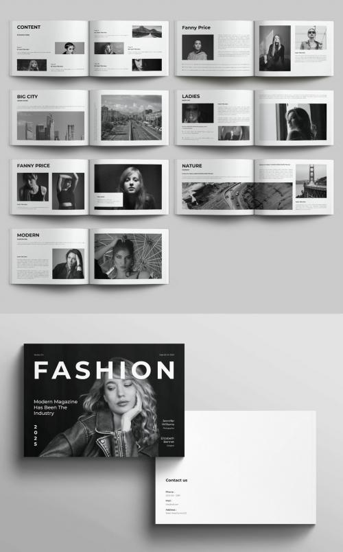 Modern Magazine Template Landscape 637781851