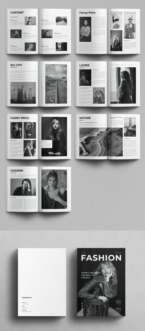 Modern Magazine Template 637781828