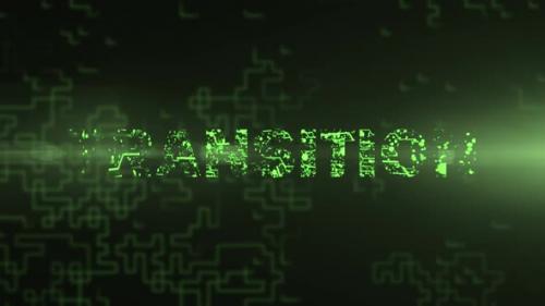 Videohive - Transition - Digital Text Animation - 47607773 - 47607773