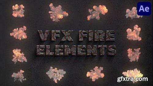 Videohive VFX Fire Elements for After Effects 47638727