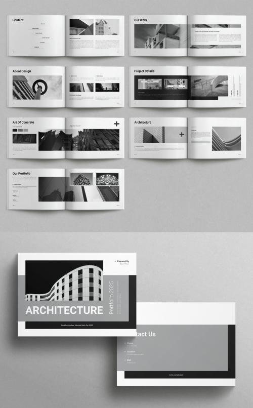 Architect Brochure Template Landscape 637781549