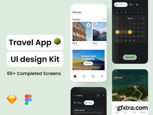 Travel UI Kits Ui8.net