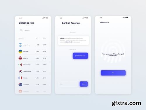 Tria Finance App UI Kit Ui8.net