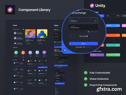 Unity Dashboard Kit: Exchange Ui8.net